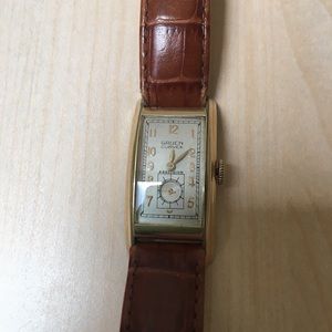 Gruen Curvex 14k Vintage 1940's